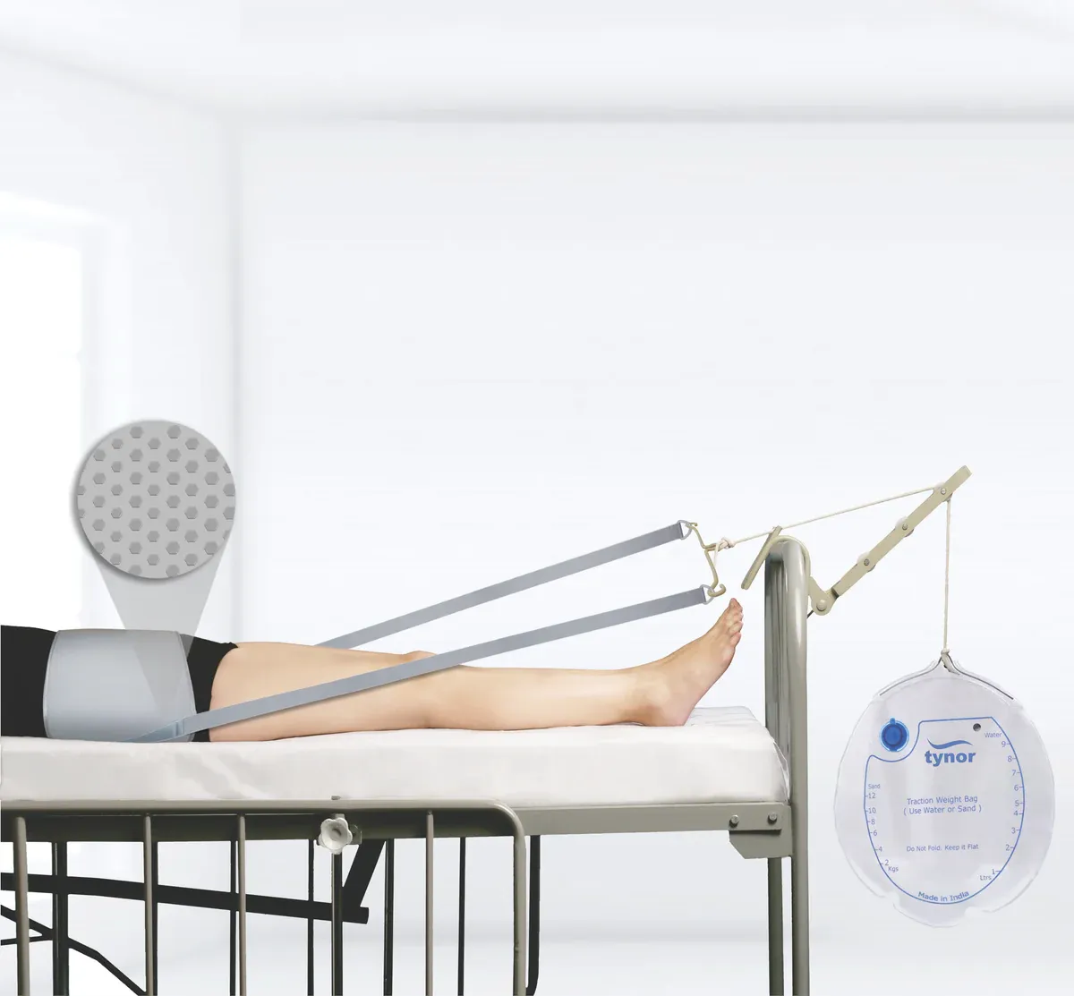 Tynor Pelvic Traction Kit with Weight Bag  G24