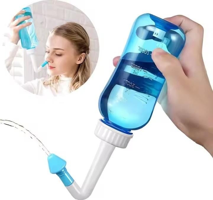 Nose Wash Cleaner Nasal Irrigator Rinse Bottle Nose Protector Avoid Allergic Rhinitis Adults Children Neti Pot 300ML