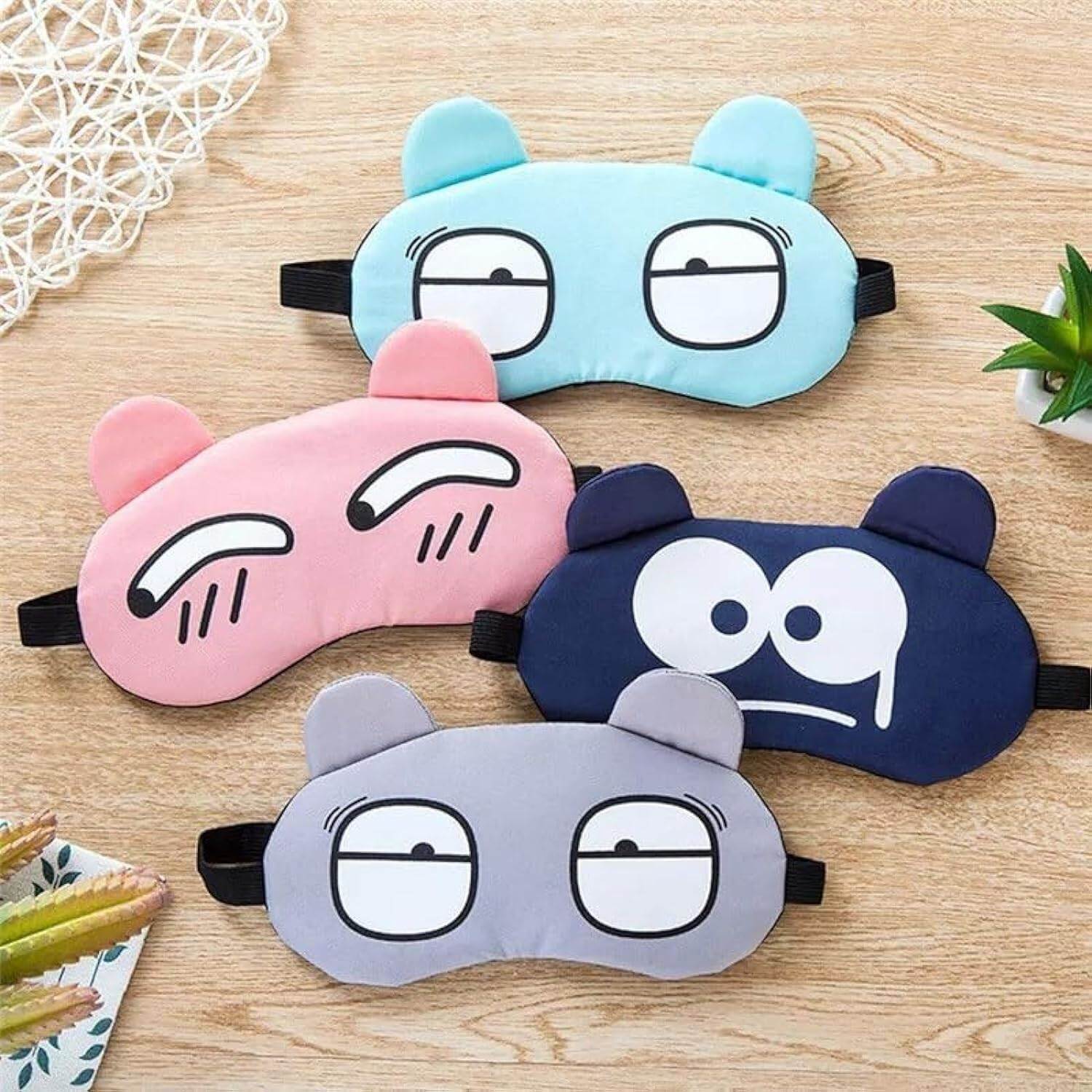 Sleeping Eye Mask with Cool Gel Pad Soft Padded Sleep Travel